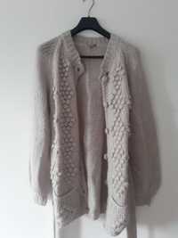 Sweter H&M, rozmiar 40, odcien delikatny wrzos