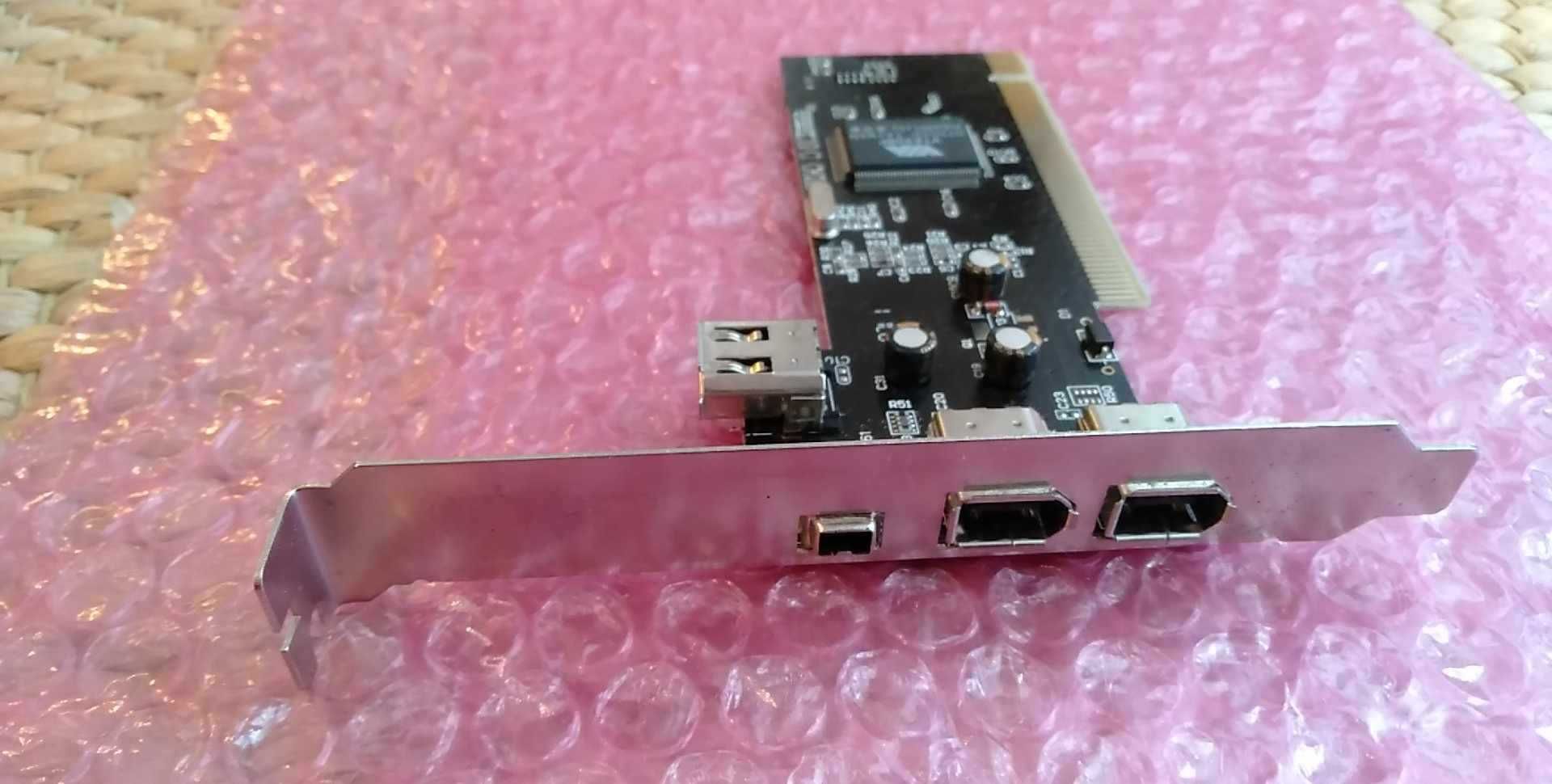 kabel FireWire IEEE-1394 + karta PCI (nie PCIe)