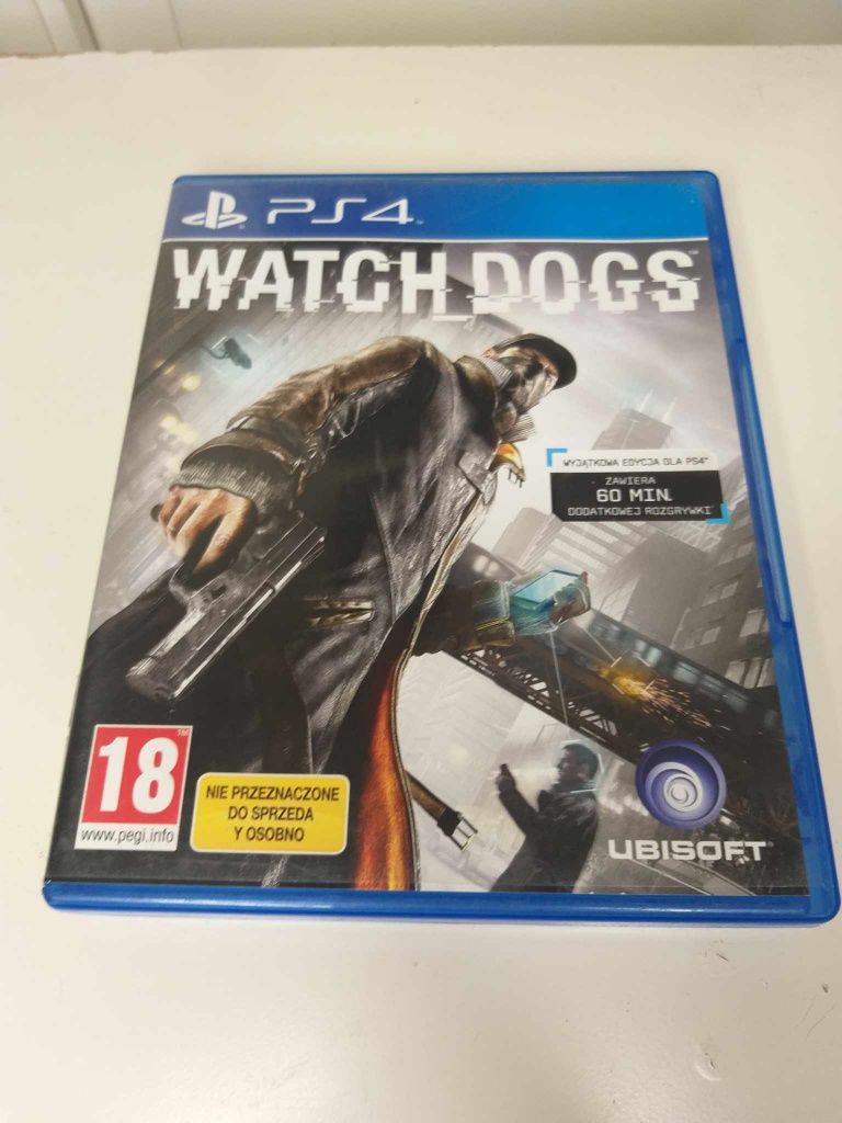 Gra Watch dogs PS4 ps4 Play Station PL strzelanka jak gta