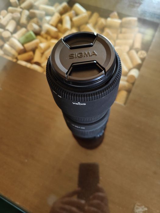 Objectiva máquina fotográfica