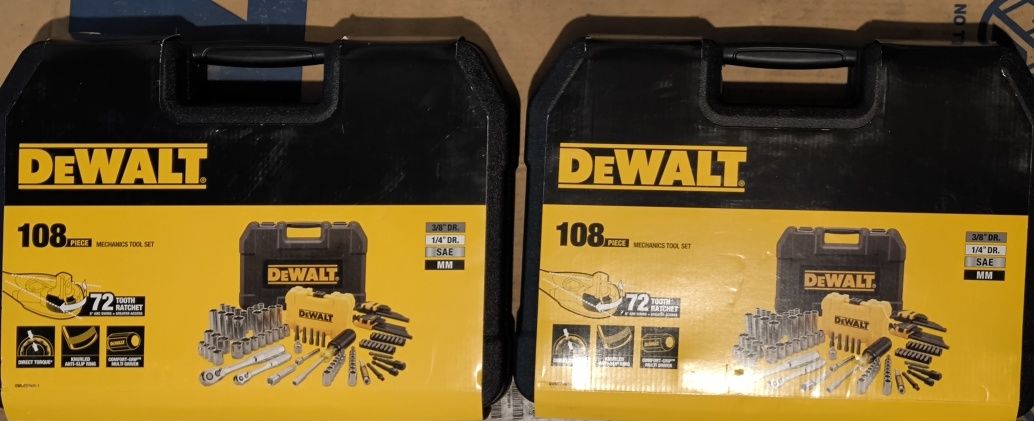 DeWALT DWMT73801-1 Zestaw narzędzi 108 el.