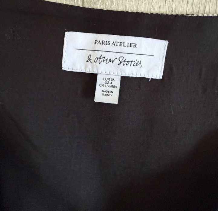 спідниця дизайнерська paris atelier and other stories