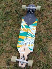 Deskorolka longboard Oxelo Drop 100 Mini Floral