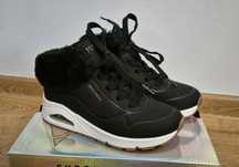 # SKECHERS # Dziewczęce Ocieplane Buty Uno Fall Air Rozm. 33
