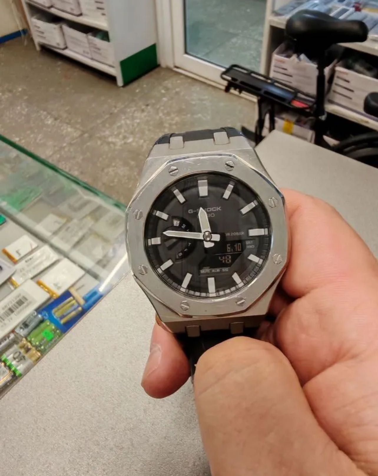 Часы мужские casio G shock ga 2100 custom
