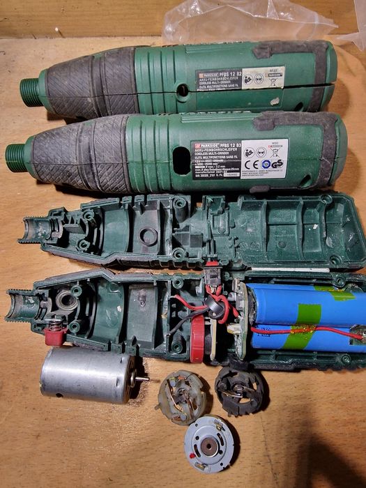 Двигатель щетки корпус гравер  парксайд parkside