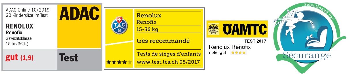 Renolux Renofix 15-36kg Fotelik Made in France! Ręczna robota!