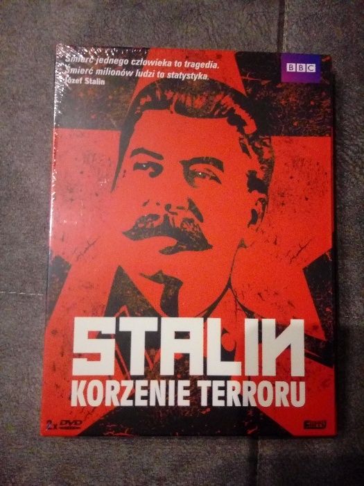 Stalin korzenie terroru dvd film dokumentalny, 2 części, nowe