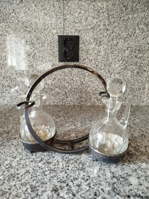 Galheteiro de vidro