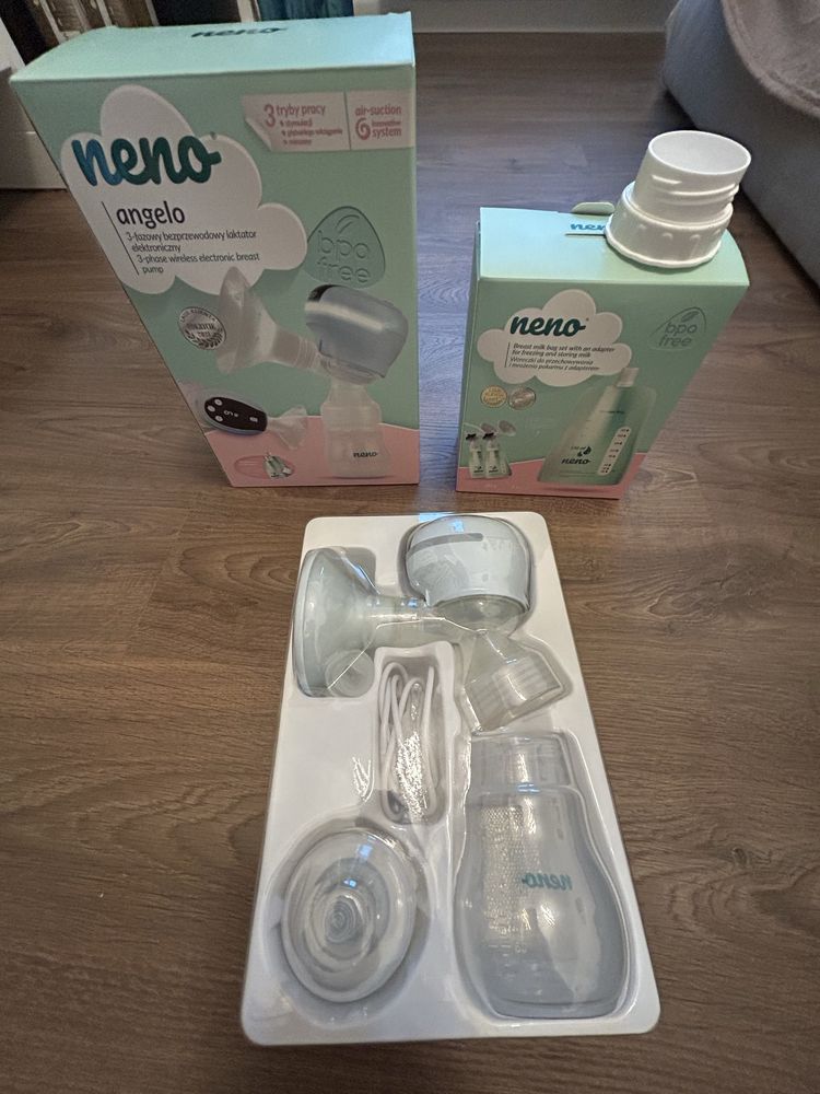 Neno Angelo, laktator elektroniczny, pojedynczy, 3-fazowy