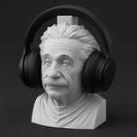 Uchwyt na sluchawki ThinkHead Głowa Alberta Einsteina