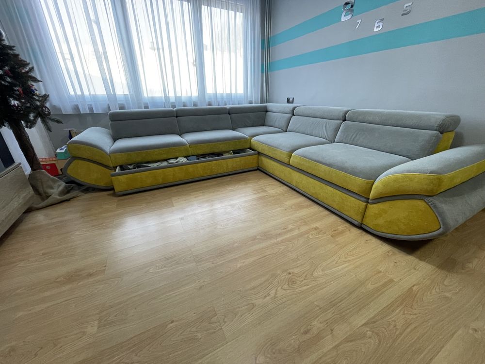 Narożnik Kanapa sofa łozko 2800 x 2800