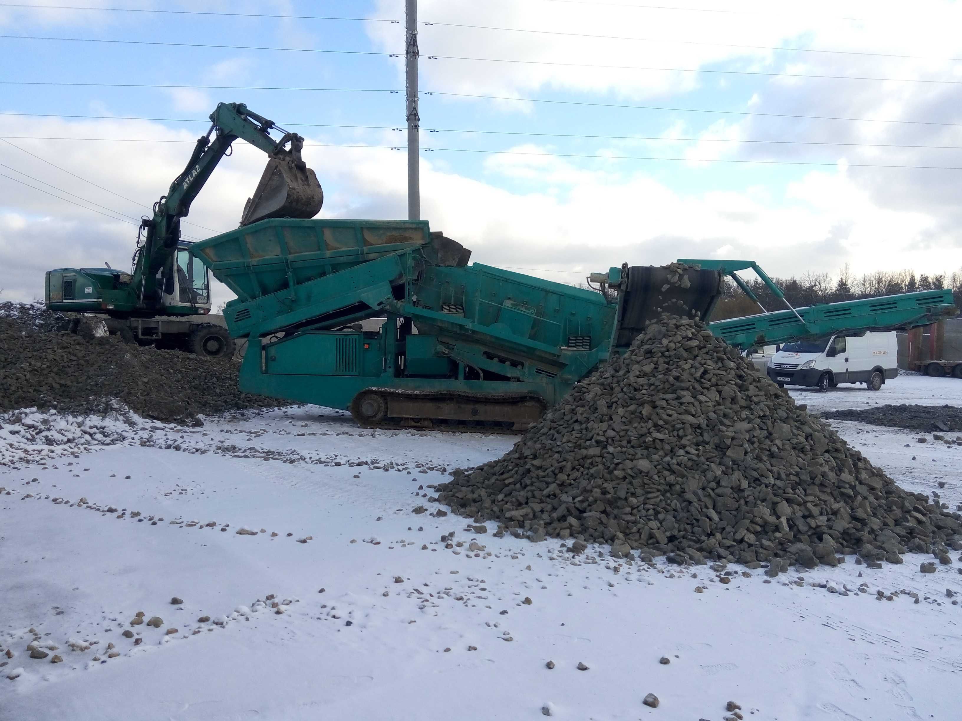 Грохот вибрационный Powerscreen Warrior 1400