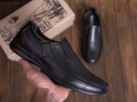 Чоловічі шкіряні туфлі  Matador Officer shoes