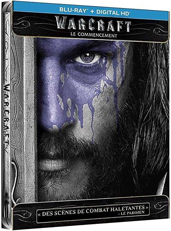 WARCRAFT: POCZĄTEK Steelbook Blu-ray audio:ATMOS