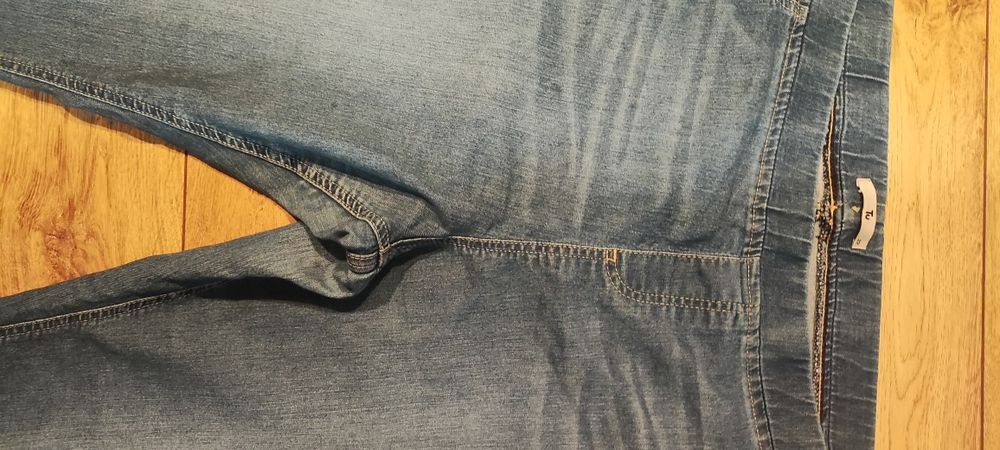 Spodnie damskie jeansy 50/52
