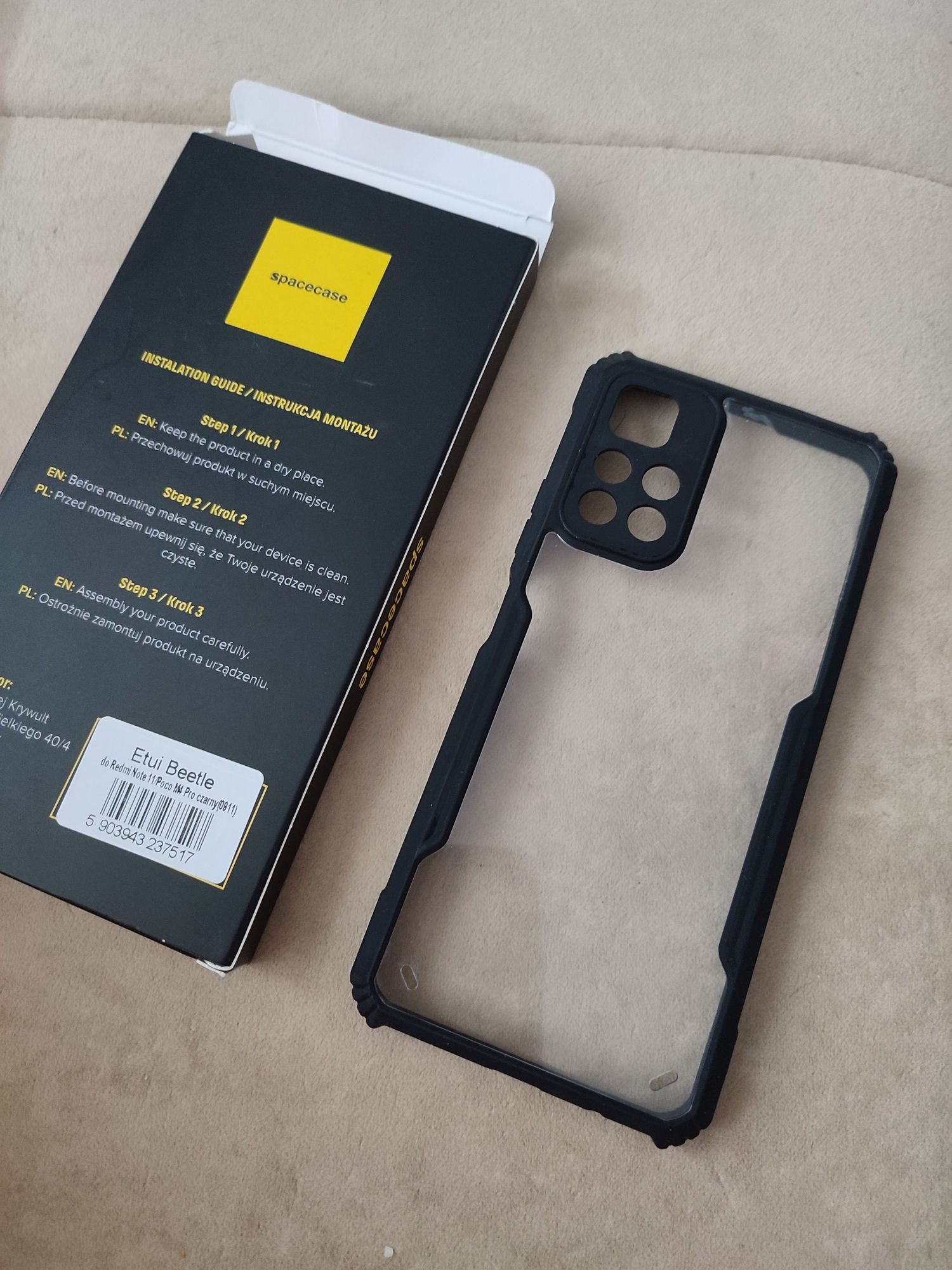 Etui pancerne do Redmi note 11/poco M4 pro