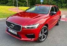 Volvo XC 60 Mild Hybrid Diesel 197KM AWD R-Design Salon PL Serwis tylko ASO FV23%