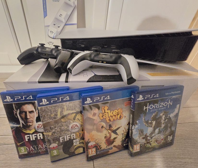 Ps5 duzy zestaw 2 pady okazja