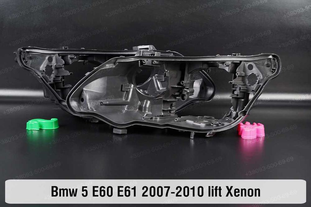 Стекла фар лого Hella BMW E60 E61 стекло фара БМВ Е60 Е61 корпус!