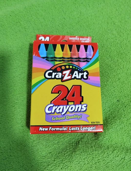 Олівці кольорові воскові