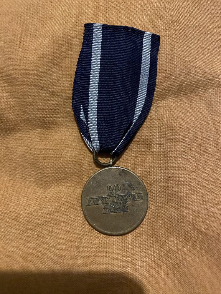 Medal za odrę nysę bałtyk