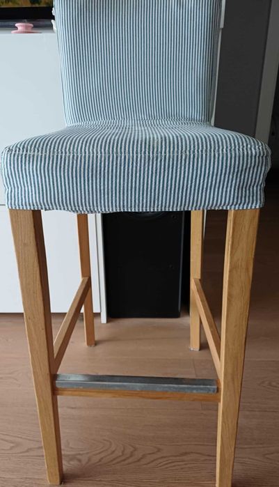 2 hokery barowe wysokie Ikea Henriksdal