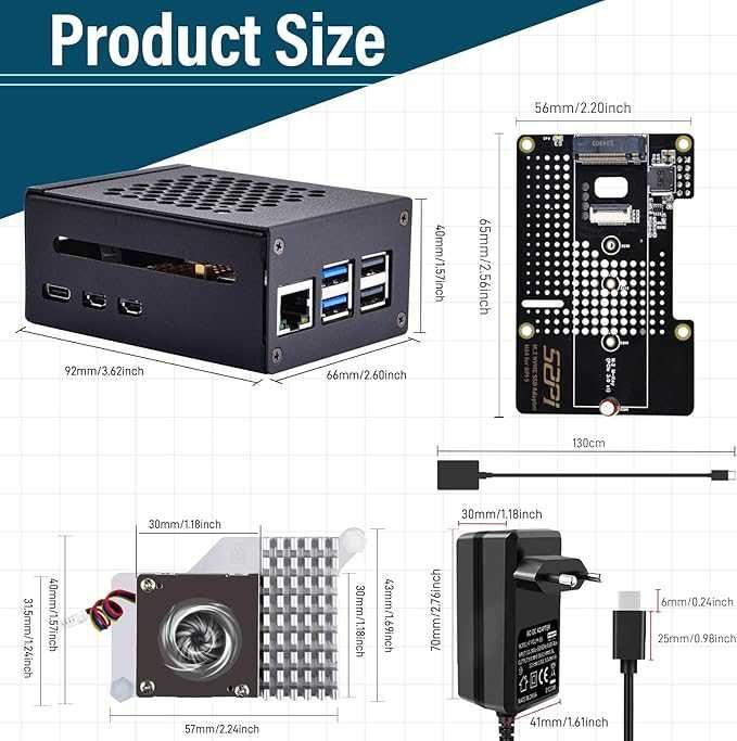 Mikrokomputer GEEEKPI Raspberry Pi 5