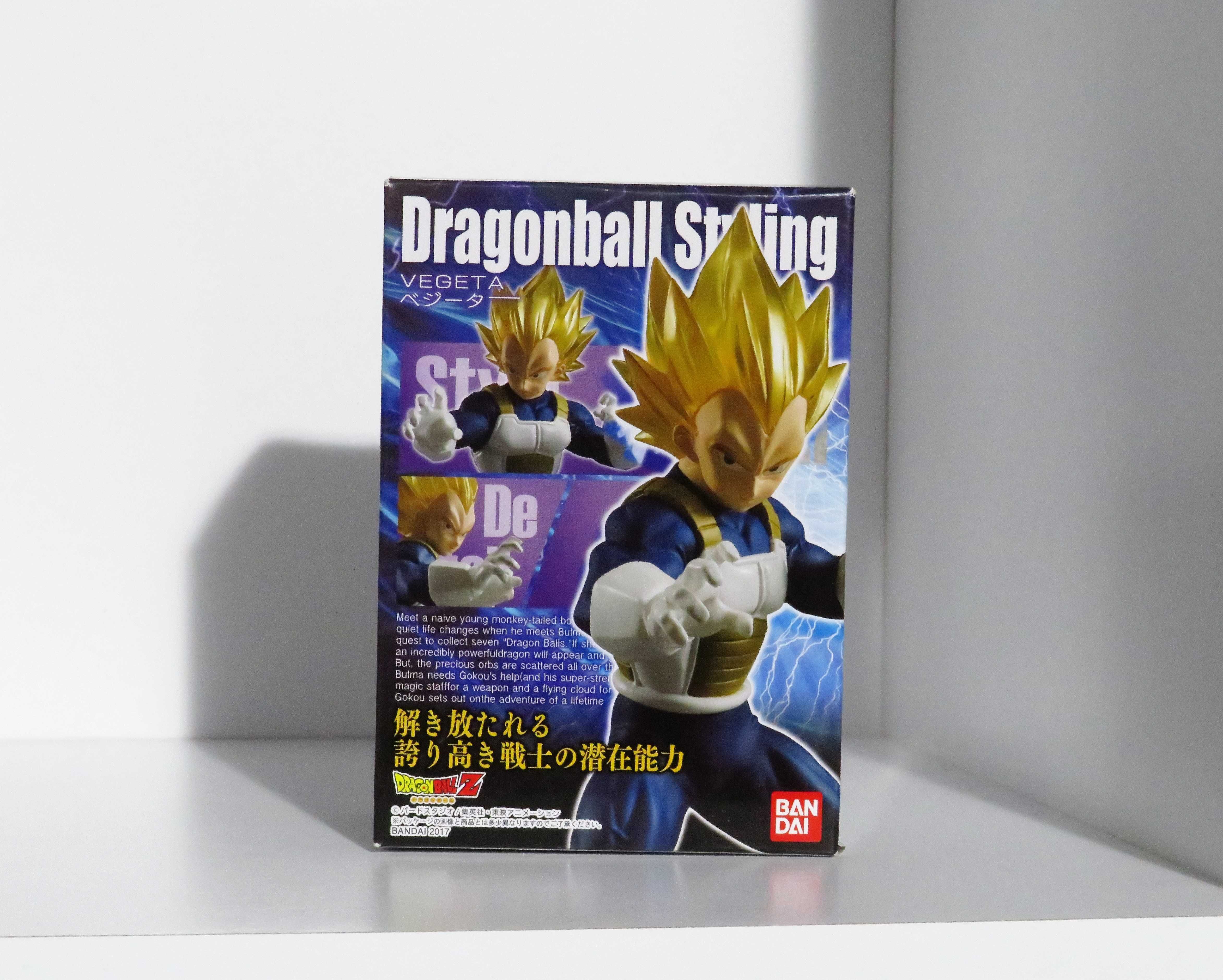 Dragon Ball Z Styling Vegeta (Shokugan) Bandai NOVO e SELADO