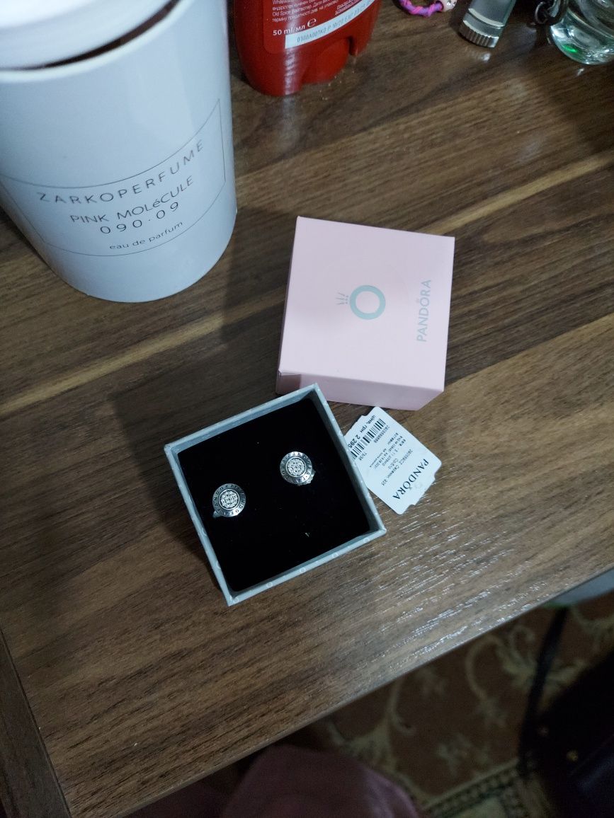 Серьги Pandora, оригинал