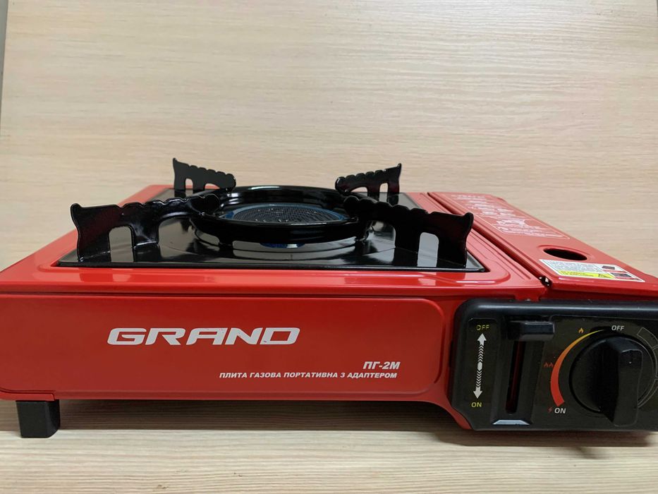 Туристична плита + обігрівач з інфрачервоним пальником  у кейсі.