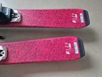 Narty dziecięce QST lux Jr 130cm + Wiązania L6 GW