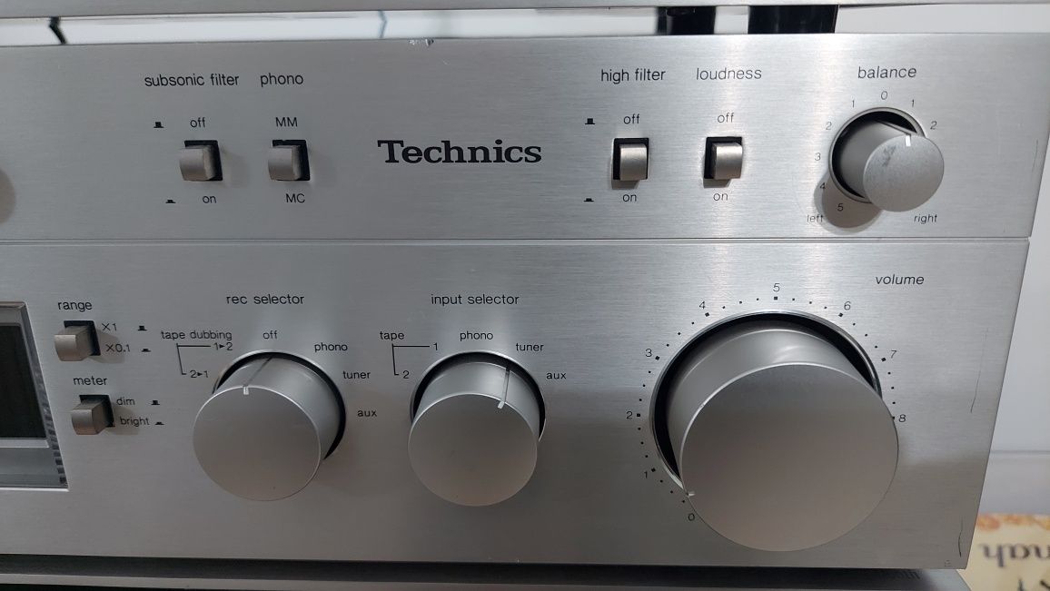 Wzmacniacz TECHNICS SU-8055 + ST-8055