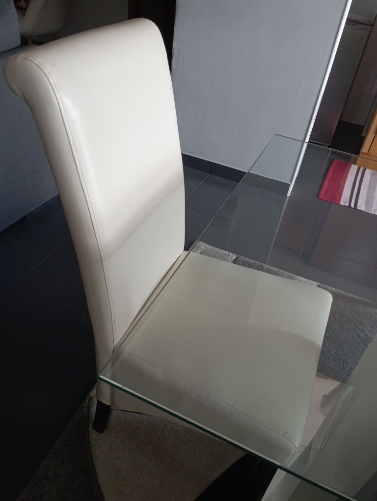 Mesa de vidro cozinha