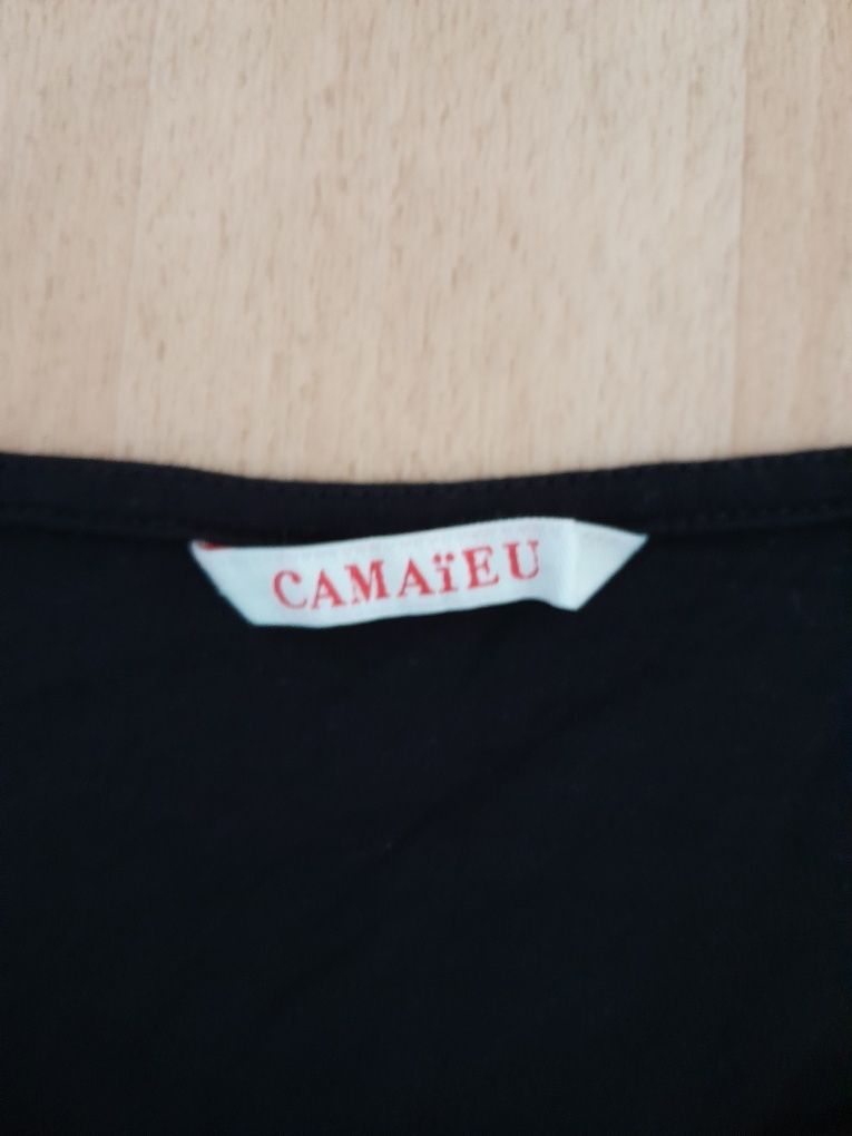 Bluzeczka czarna, rozmiar M, CAMAIEU