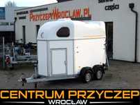 Cheval Liberte Gold First S Premium  WYPRZEDAŻ / Przyczepa 2-konna Gold First S Premium + siodlarnia