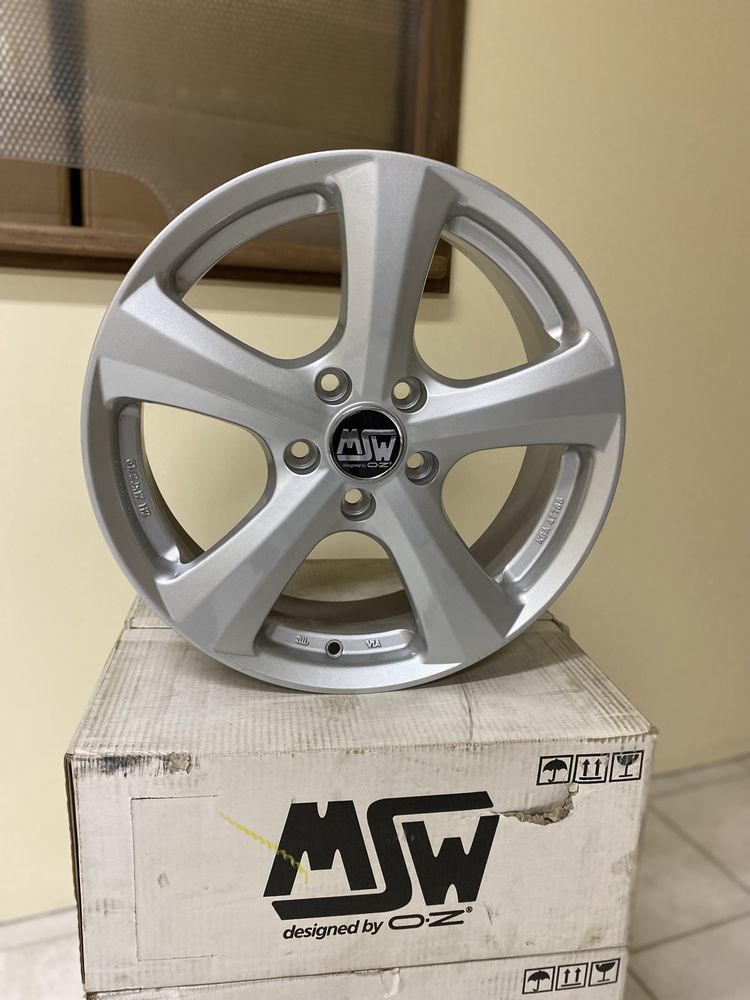 Jantes 17” 5x114.3 novas OZ MSW renault toyota mitsubishi honda megane