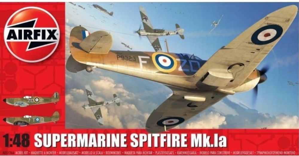 Airfix 05126A samolot Supermarine Spitfire Mk. 1a Aircraft Scale 1/48