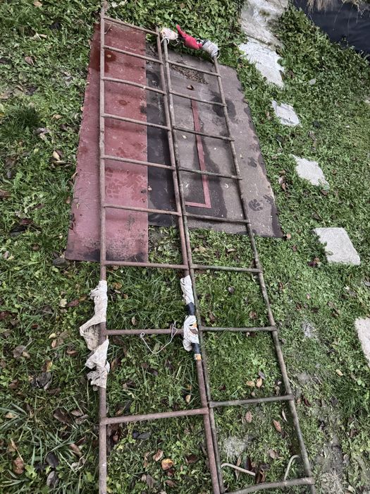 Drabiny metalowe dlugie 330 na 47cm