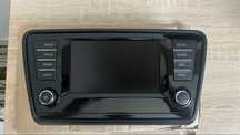 Ekran Panel Wyświetlacz radia Skoda Octavia III 5EO919605H