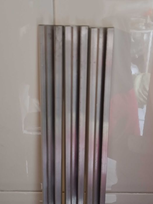 3 Calhas de alumínio de 63cm