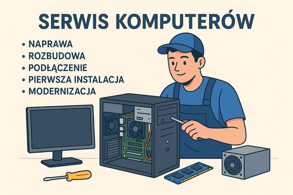 Uslugi Informatyczne / informatyk / Serwis / Pomoc IT