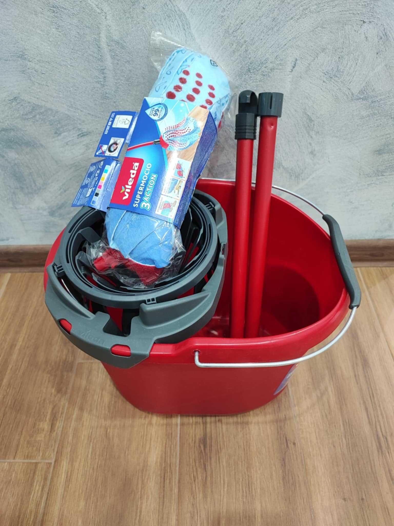 Zestaw Vileda Mop Wiadro Kij