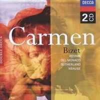 Georges Bizet -"Carmen - Resnik/Del Monaco/Sutherland/Krause" CD Duplo