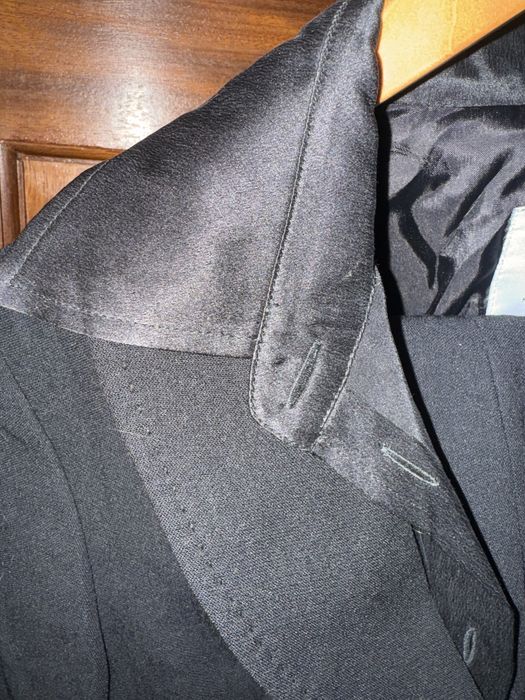 conjunto de casaco e calças Moschino