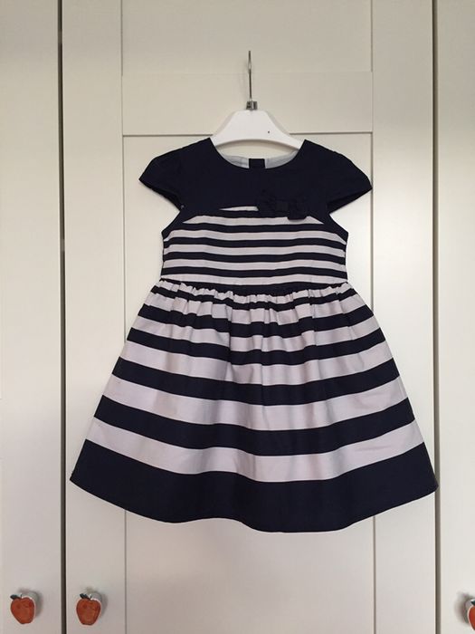 YOUNG DIMENSION Elegancka sukienka z kokardką, chrzciny