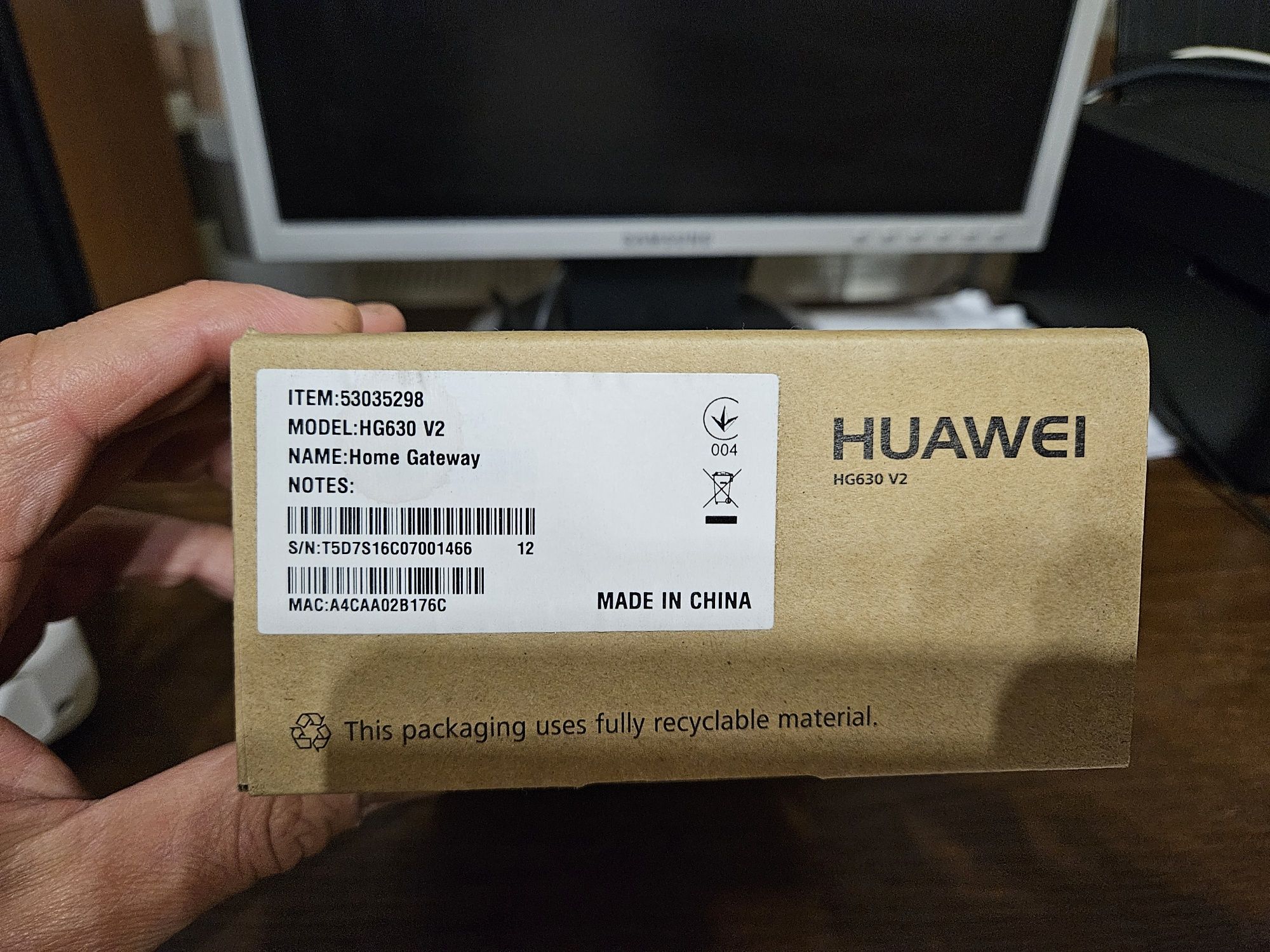Роутер модем HUAWEI HG630 V2