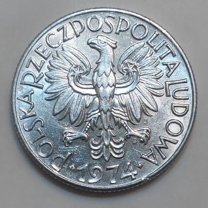 5 złotych 1974 - Rybak  [#1409]