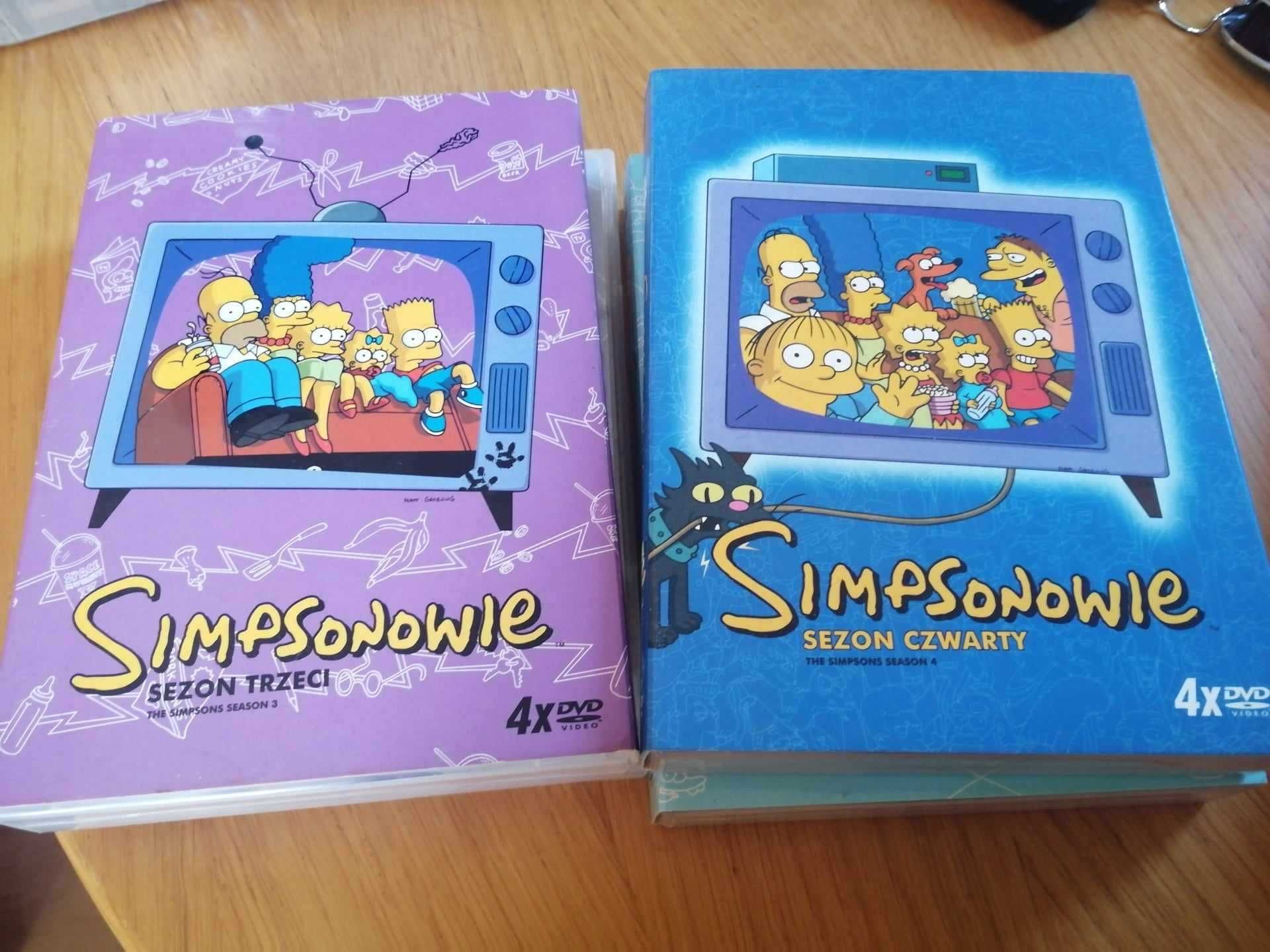 The Simpsons Simpsonowie 7 Sezonów DVD Sezon 1, 2, 3, 4, 5, 6, 7