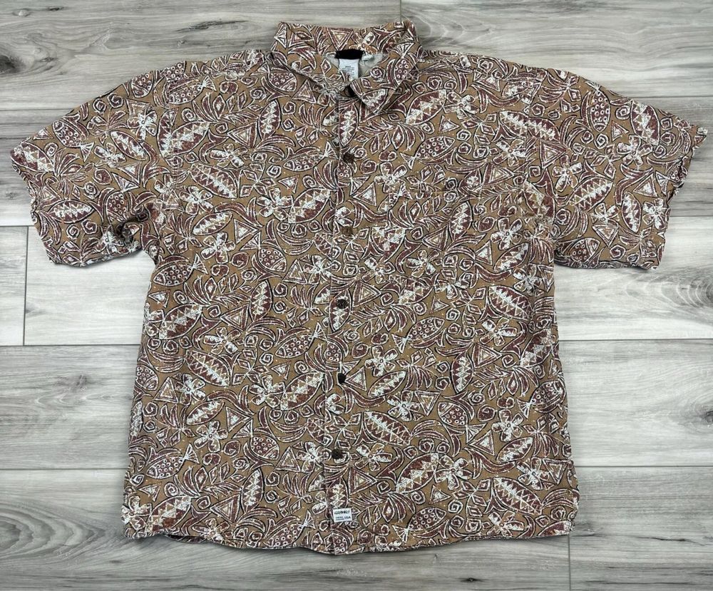 Сорочка вінтажна Gramicci Hawaiian Camp shirt men’s XL 90s
